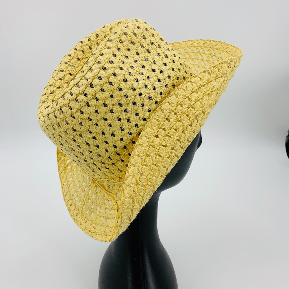 Woman's Straw Summer Cowboy Hat - Picture 5 of 7